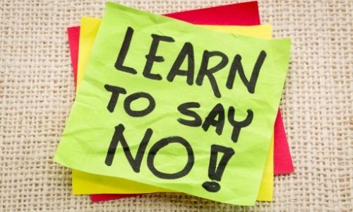 Comment apprendre à dire non