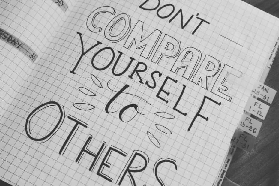 Arrêter de se comparer aux autres